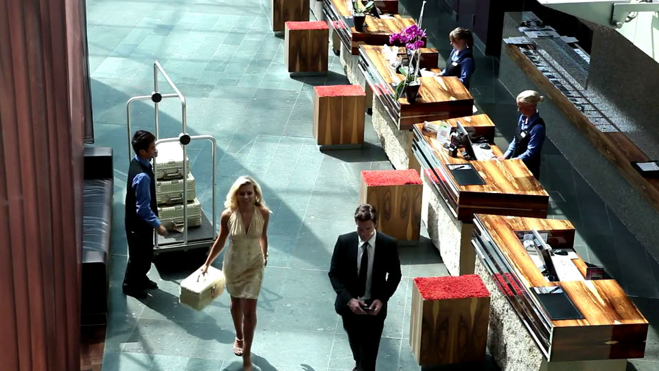 play this in a pop-up Radisson Blu Hotel Köln